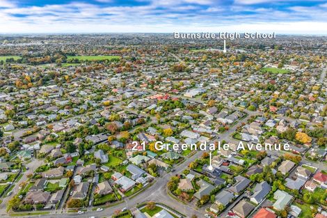 Photo of property in 21 Greendale Avenue, Avonhead, Christchurch, 8042