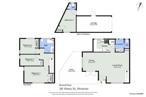 Photo of property in 88 Weka Street, Miramar, Wellington, 6022