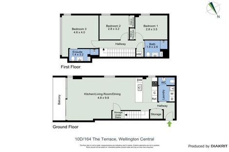 Photo of property in Montreaux Apartments, 10d/164 The Terrace, Wellington Central, Wellington, 6011