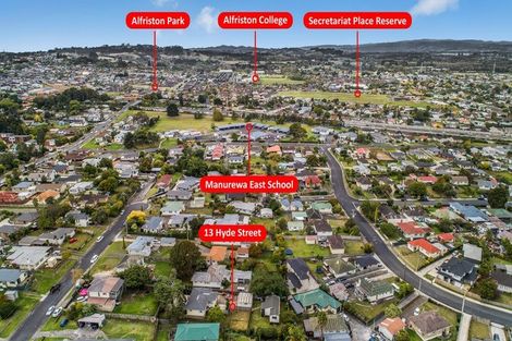 Photo of property in 13 Hyde Street, Manurewa East, Auckland, 2102