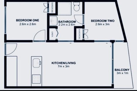 Photo of property in Soho Apartments, 512/74 Taranaki Street, Te Aro, Wellington, 6011