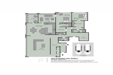 Photo of property in 11a/2 Saint Martins Lane, Grafton, Auckland, 1010