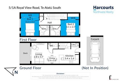 Photo of property in 5/1a Royal View Road, Te Atatu South, Auckland, 0610