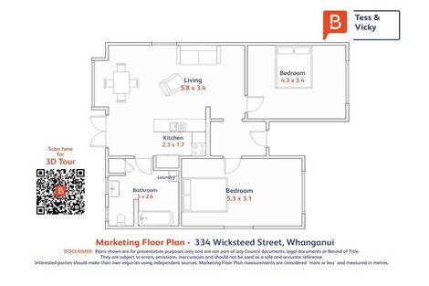 Photo of property in 334 Wicksteed Street, Whanganui, 4500