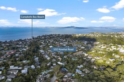 Photo of property in 102 Kowhai Road, Campbells Bay, Auckland, 0630