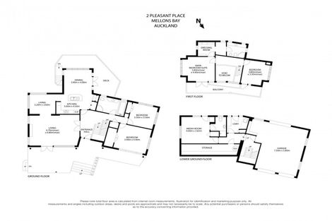 Photo of property in 2 Pleasant Place, Mellons Bay, Auckland, 2014