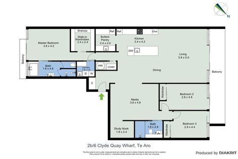 Photo of property in Clyde Quay Wharf, 2b/6 Clyde Quay Wharf, Te Aro, Wellington, 6011