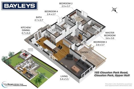 Photo of property in 102 Clouston Park Road, Clouston Park, Upper Hutt, 5018