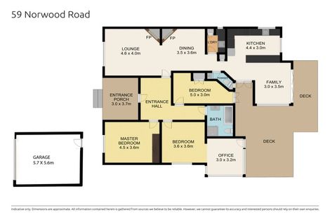 Photo of property in 56 Norwood Road, Bayswater, Auckland, 0622