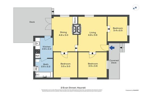 Photo of property in 2/2 Evan Street, Belmont, Auckland, 0622