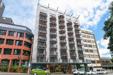 Photo of property in Atrium Towers, 8g/154 The Terrace, Wellington Central, Wellington, 6011