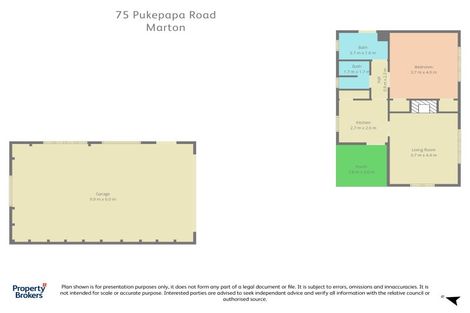 Photo of property in 75 Pukepapa Road, Marton, 4710