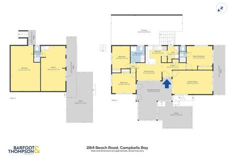 Photo of property in 284 Beach Road, Campbells Bay, Auckland, 0630