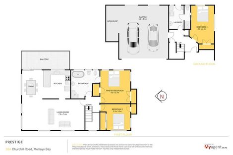 Photo of property in 1/59 Churchill Road, Murrays Bay, Auckland, 0630