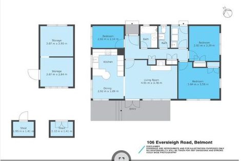 Photo of property in 106 Eversleigh Road, Belmont, Auckland, 0622