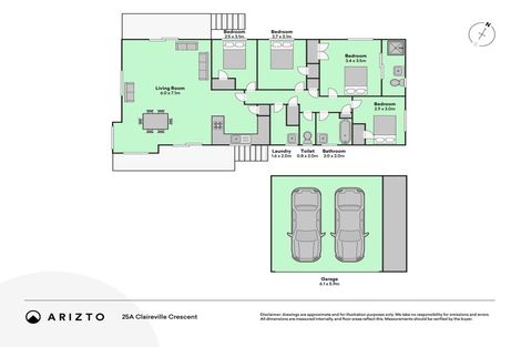 Photo of property in 25a Clairville Crescent, Wai O Taiki Bay, Auckland, 1072