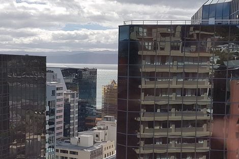 Photo of property in Terrace Tower Apartments, 126 The Terrace, Wellington Central, Wellington, 6011