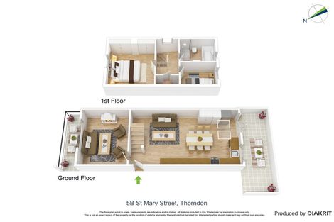 Photo of property in 5b Saint Mary Street, Thorndon, Wellington, 6011