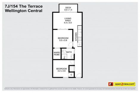 Photo of property in Atrium Towers, 7j/154 The Terrace, Wellington Central, Wellington, 6011