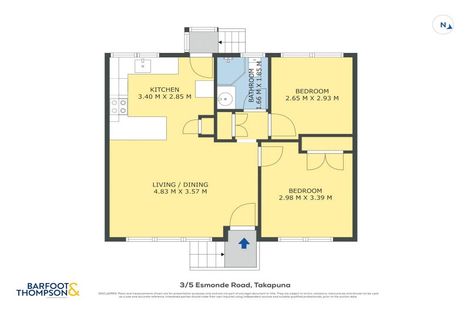 Photo of property in 3/5 Esmonde Road, Takapuna, Auckland, 0622