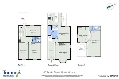 Photo of property in 60 Austin Street, Mount Victoria, Wellington, 6011