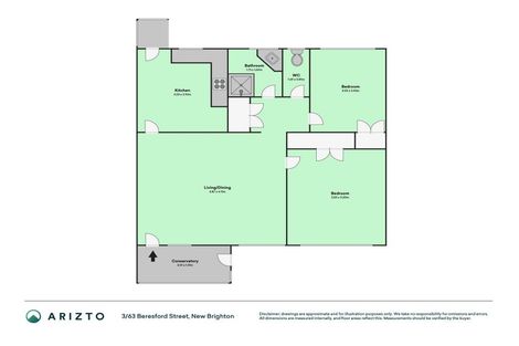 Photo of property in 3/63 Beresford Street, New Brighton, Christchurch, 8061