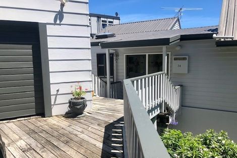 Photo of property in 1/2 Gill Road, Lowry Bay, Lower Hutt, 5013