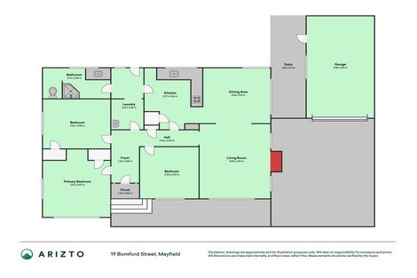 Photo of property in 19 Bomford Street, Mayfield, Blenheim, 7201