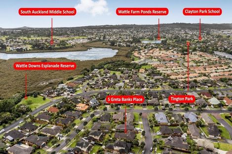 Photo of property in 5 Greta Banks Place, Wattle Downs, Auckland, 2103