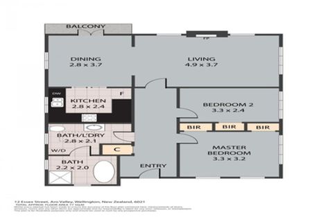 Photo of property in 12 Essex Street, Aro Valley, Wellington, 6021