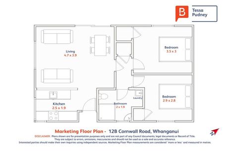Photo of property in 12b Cornwall Road, Springvale, Whanganui, 4501