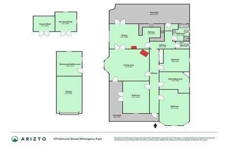 Photo of property in 59 Helmore Street, Whanganui East, Whanganui, 4500