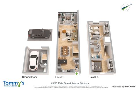 Photo of property in Victoria Villas, 43/35 Pirie Street, Mount Victoria, Wellington, 6011