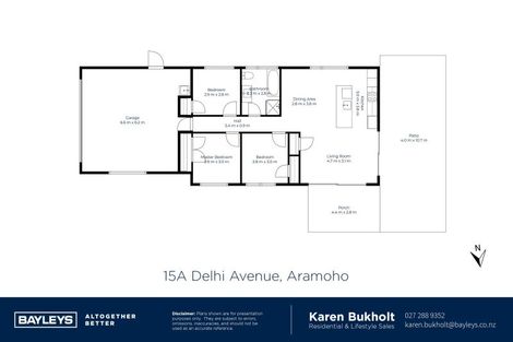 Photo of property in 15a Delhi Avenue, Aramoho, Whanganui, 4500