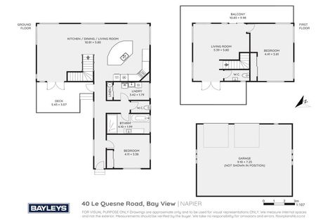 Photo of property in 40 Le Quesne Road, Bay View, Napier, 4104