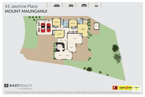 Photo of property in 43 Jasmine Place, Mount Maunganui, 3116