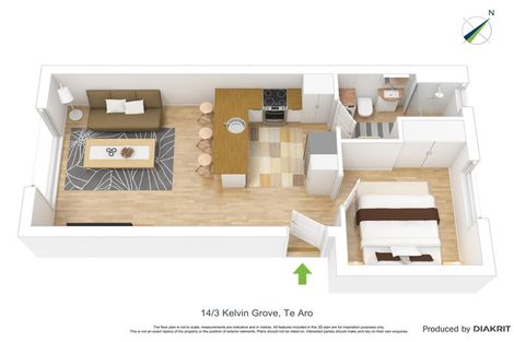 Photo of property in 14/3 Kelvin Grove, Te Aro, Wellington, 6011