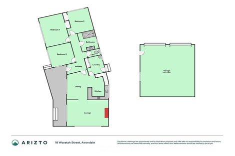 Photo of property in 18 Waratah Street, Avondale, Christchurch, 8061