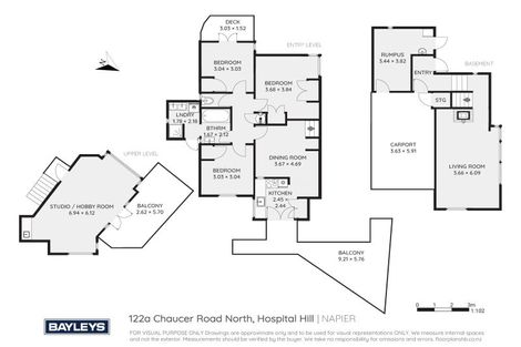 Photo of property in 122a Chaucer Road, Hospital Hill, Napier, 4110