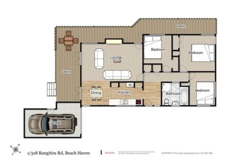 Photo of property in 1/318 Rangatira Road, Beach Haven, Auckland, 0626