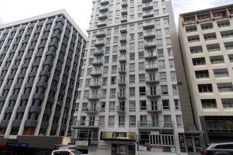 Photo of property in Terrace Heights Apartments, 6e/163 The Terrace, Wellington Central, Wellington, 6011