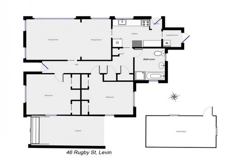 Photo of property in 46 Rugby Street, Levin, 5510