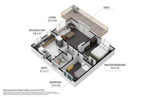 Photo of property in 24b Logie Street, Stokes Valley, Lower Hutt, 5019