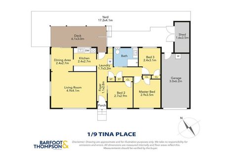 Photo of property in 1/9 Tina Place, Sunnyhills, Auckland, 2010