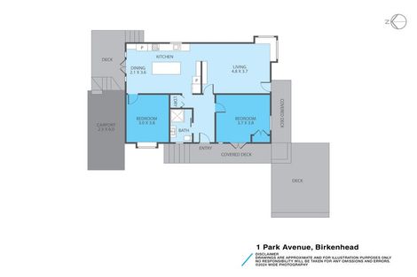 Photo of property in 1 Park Avenue, Birkenhead, Auckland, 0626