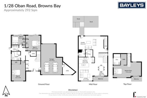 Photo of property in 1/28 Oban Road, Browns Bay, Auckland, 0630
