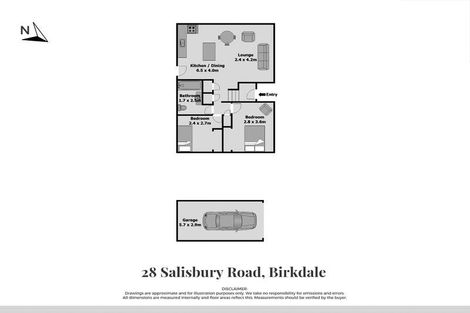 Photo of property in 2/28 Salisbury Road, Birkdale, Auckland, 0626