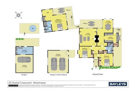 Photo of property in 23 Tirotai Crescent, Westmere, Auckland, 1022