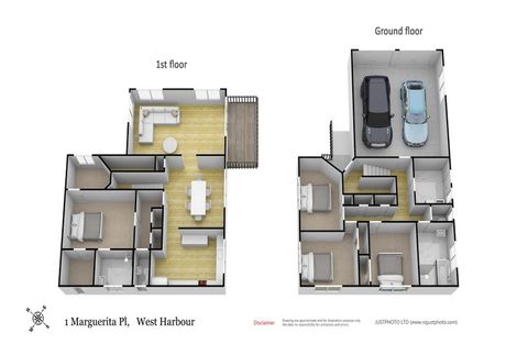 Photo of property in 1 Marguerita Place, West Harbour, Auckland, 0618