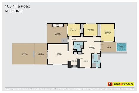 Photo of property in 1/105 Nile Road, Milford, Auckland, 0620